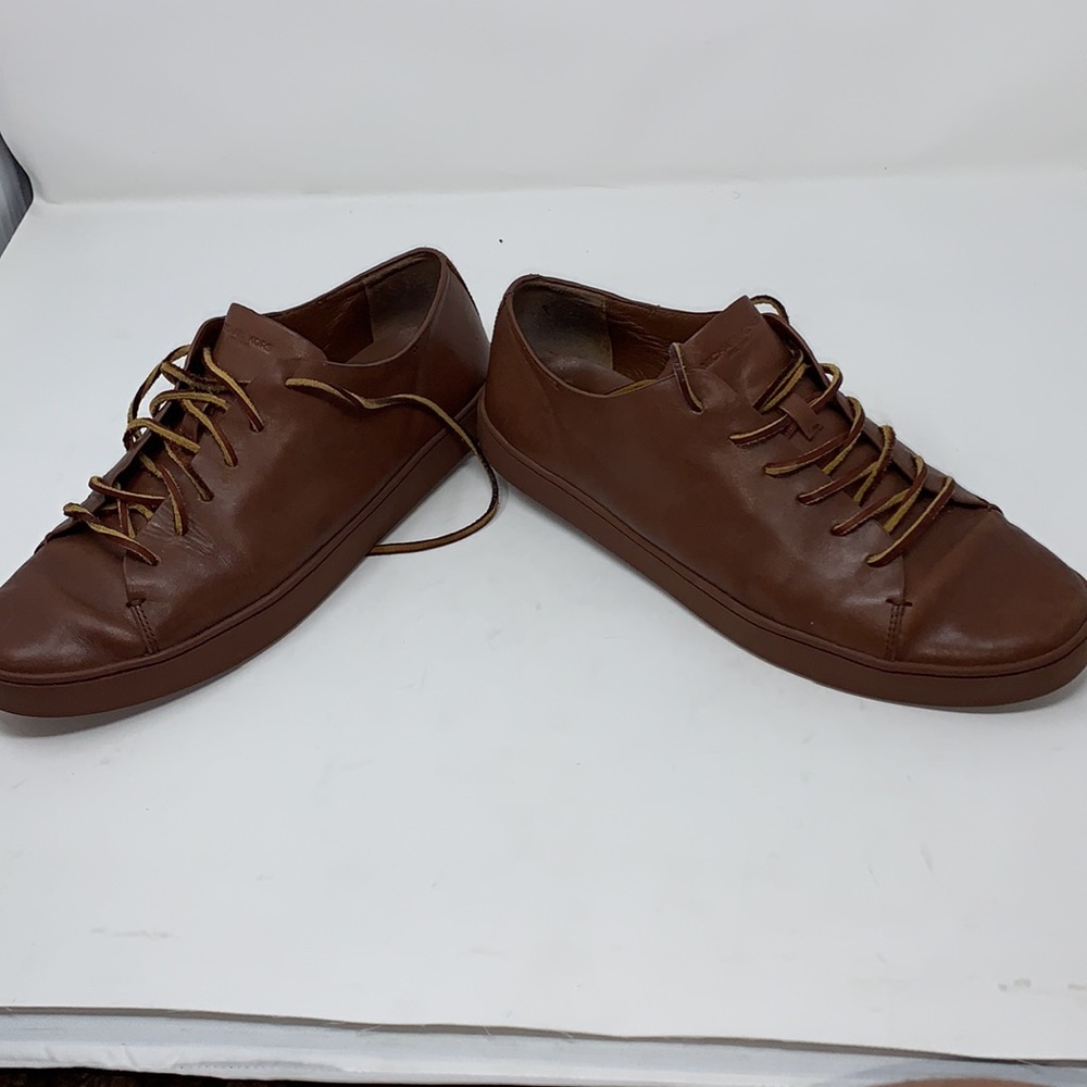 Michael Kors Men's Leather Sneakers - Picture 3 of 15